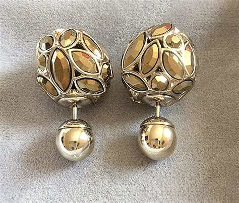 dior tribal earrings dimension|genuine dior tribales.